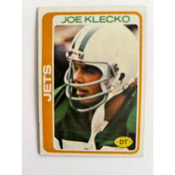 NFL Other - 1978 Topps Joe Klecko Rookie New York Jets #287 Hall of Fame
